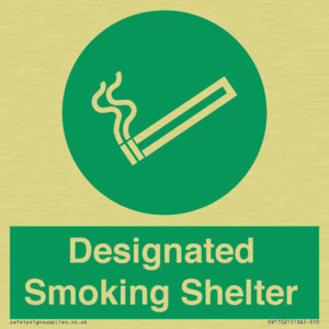 Designated Smoking Shelter